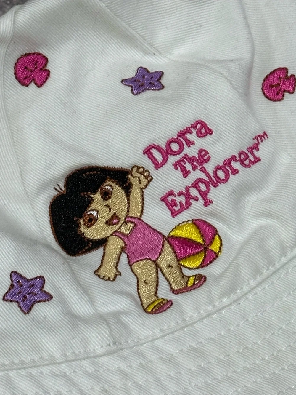 Dora The Explorer Embroidered Characters Bucket Hat